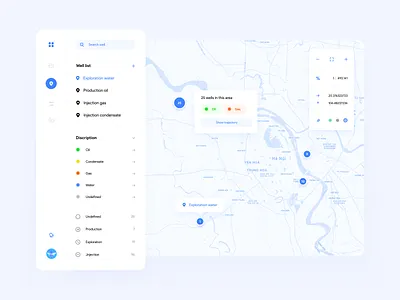 Dashboard map app dashboad design minimal ui ux