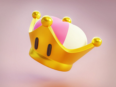 Peach s Crown crown game gold kingdom mushroom peach pink videogame