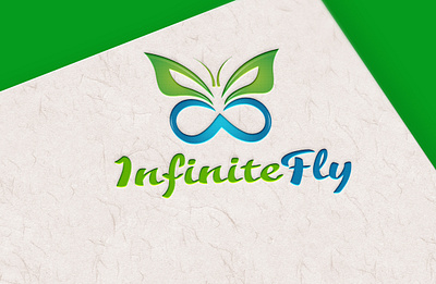 Infinite Beautiful Logo Design beautiful branding design flat fly flying graphic design logo logo design logotype minimal vector