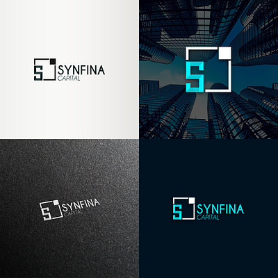 Synfina Capital Logo branding design graphic design illustration illustrator logo minimal photoshop photoshop art vector