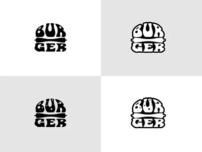 Burger logo black and white logo brand identity branding burger fast food fastfood streetfood food logo graphic design hot design logo design logodesign logomark logos logotype luxury minimalist logo modern logo restaurant upscale vintage logo