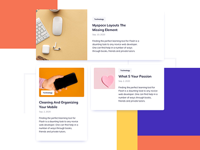 Article Cards UI Design article article card blog blog components blog design card card design card ui component design ildiesign ui ui design ui design daily ui pattern ux ux design