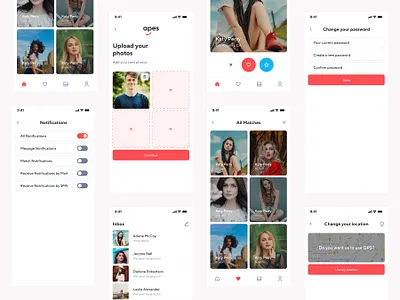 Dating App UI Kit 36 screen dating app apes dating app ui kit bella bella agency bella agency llc bella store dating app concept dating app design dating app idea dating app ui kit dating app ui kit with matches dating app user interface dating app user interface kit ready to go dating app ui kit