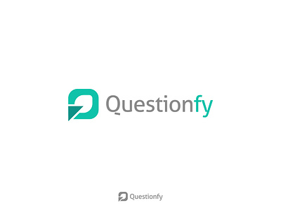 Questionfy - Logo Design app icon brand identity branding dashboard feedback forms graph green icon lettermark logo logo design logomark q letter logo question logo questionfy recruitment survey surveys typography