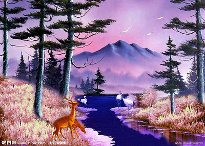 旅游推荐 illustration