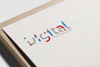 Digital Technology branding creation design logo logos logotype print vector