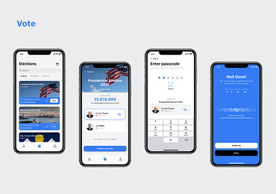 ChainVote: A Voting App For Presidential Election 2020 blockchain chainvote election evoting trump voting
