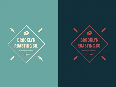 Brooklyn Roasting Co. bean branding brooklyn brooklyn ny coffee coffeeshop design logo vector
