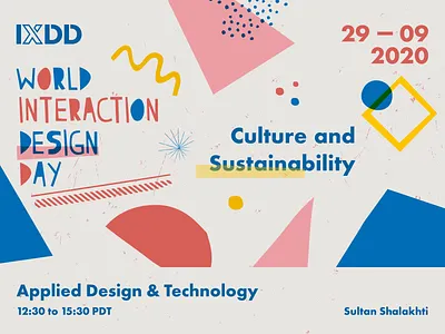 IXDD official announcment design interaction ixdd