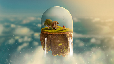 "Isolation" Photo Manipulation colors design isolation photo manipulation photo montage photoshop quarantine staysafe