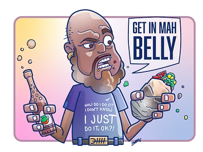 Favorite Food adobe art deltatangomike design digital drawing drawings dtm illustration vector