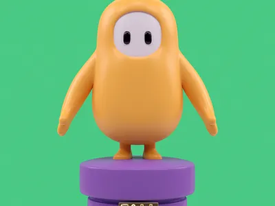 Fall Guys 3d 3d art adobe photoshop animation character character design cinema4d design illustration redshift