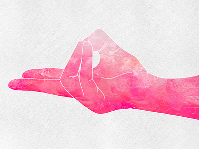 “Prana” [Mudras] 2d design digital art hands illustration mudra