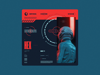 Grim Hex Station 2 animation app branding design flat flat design grim hex icon illustration logo retro scifi scifiart typography ui vector video game art videogame