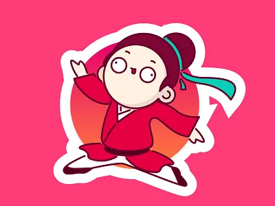 "I will bring dishonor to us all" art design digital illustration disney flat funny illustration illustrations illustrator ui vector