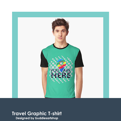 Graphic T shirt cloth design happiness illustration place print travel tshirt