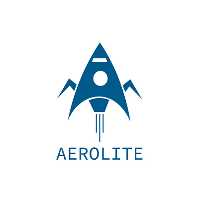 Day 1 Logo Challenge design flat icon illustration illustrator logo logochallenge logodesign rocket rocketship space vector
