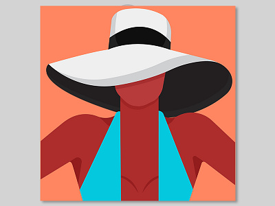 Cool chic - personal work adobe illustrator character design graphic art illustration india lady minimal people vector women