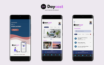 Aplikasi Daycast - Podcast