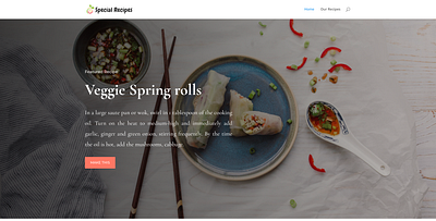 Special Recipes-2 design illustration logo ui uidesign ux ui uxdesign web web design webdesign webdeveloper webdevelopers webdeveloping webdevelopment website website design