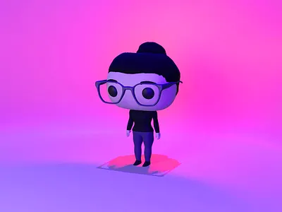 funko pop character 3d art funko pop girl