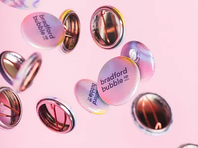 Bubble up pin badges branding drink food independent logo design restaurant small business start up street food turtle and hare visual identity