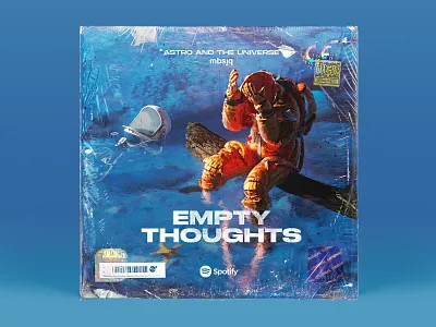 Empty Thoughts 3d art astronaut c4d c4dart cinema 4d cinema4d illustration illustrator music octanerender