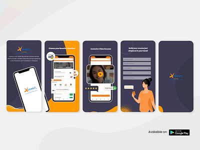 Playstore Screen Shot for Xremo Malaysia branding design google hris illustration mobile play store playstore playstore showcase resume screen shot screenshot showcase ui video