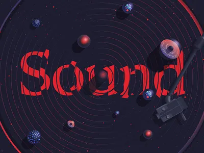 Vinyl record galaxy music pickup solar system sound space vinly record vintage