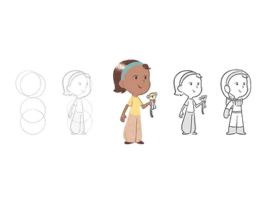 Exploring Character character character design children book illustration kids lemur