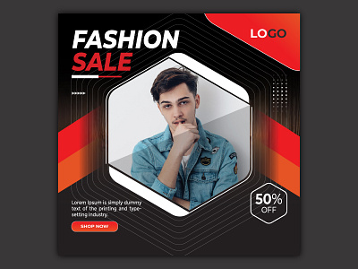 Fashion sale banner template instagram post design 2021 ads banner brochure business creative discount facebook fashion fashion sale instagram instagram post design offer poster promotion shop shop ad shopping social media social media posts template