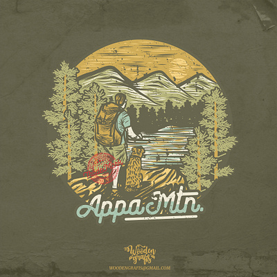 Miss Adventure design handdrawn illustration logo tshirtdesign vector vintage