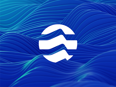 Skipper branding data design identity logo logomark minimal minimalism mobile modern ocean platform sea simple startup tech user wave