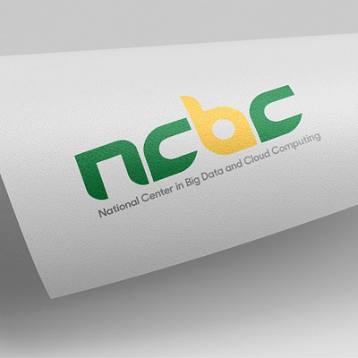 Logo Design for National Center in Big Data and Cloud Computing branding design graphic design icon illustration logo minimal ui ux