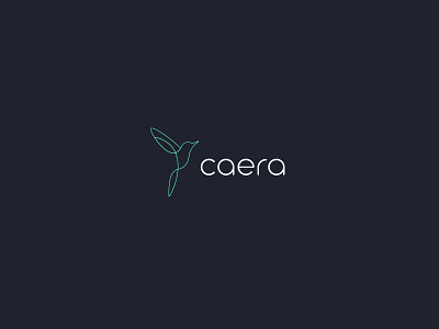 caera bird branding healthcare illustration logo