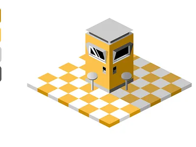 Isometric house illustration illustrator isometric art isometry