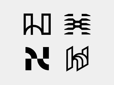 H Logo brand branding brid design identity logo logotype mark symbol typography