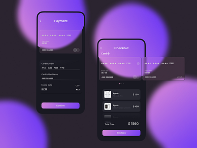 Checkout blur checkout credit card checkout creditcard dailyui dailyui 002 dailyuichallenge design gradient mastercard mobile ui neomorphism payment prices ui visa