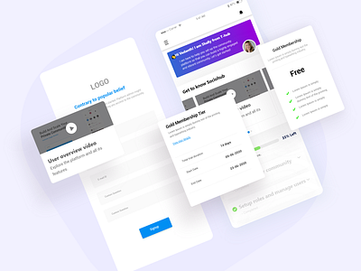 All in one Community Based SaaS Platform admin design design dribbble dxstudioz mobile ui saas ui uidesign uiux ux