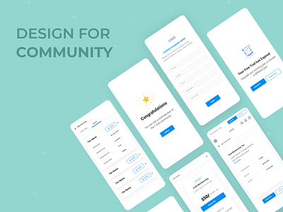 All in one Community Based SaaS Platform admin design design dribbble dxstudioz mobile ui saas ui uidesign uiux ux