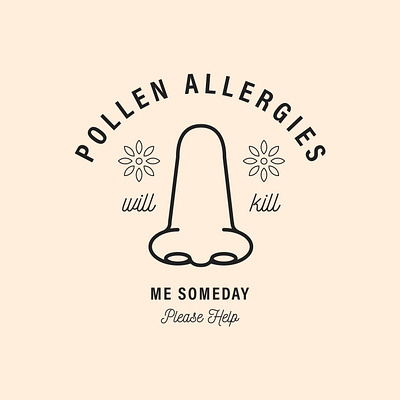 Pollen design flat graphic design illustration illustrator minimal type typography vector