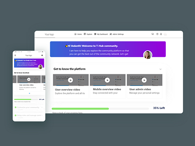 All in one Community Based SaaS Platform admin design design dribbble dxstudioz mobile ui saas saas website uidesign uiux ux