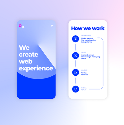 ogg design mobile ui ux web design