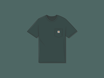 Carhartt WIP T-Shirt Illustration adobe illustrator branding carhartt design flat design graphic design illustration illustrator instagram side project skateboarding t shirt t shirt illustration vector art vector illustration vectorart