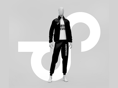 Always Prevail - Activewear activewear black brand brand identity fashion logo streetwear wear