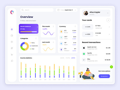 Finance CRM crm crm portal dashboad design figma finance illustration minimal typography ui ux web