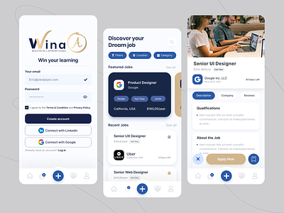 Winaa App Redesign 2022 app appstore arslan branding playstore popular redesign trend ui winaa