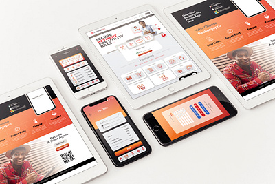 Mobile App design app branding design flat mobile app design ui ux web