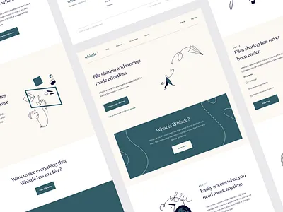 Whistle Landing Page branding branding and identity landing design landing page landing page design ui ui ux web design webdesign website website concept website design website ui website ui design