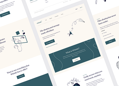 Whistle Landing Page branding branding and identity landing design landing page landing page design ui ui ux web design webdesign website website concept website design website ui website ui design